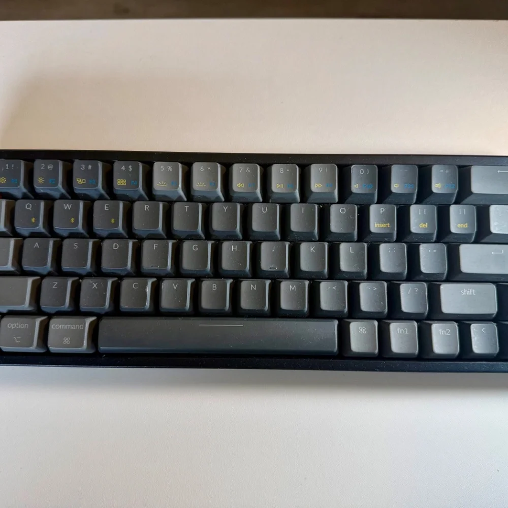 This is a Keychron K12 wireless mechanical keyboard.